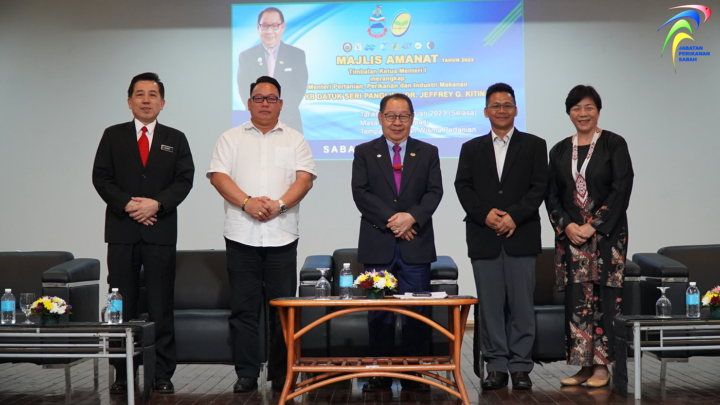 Majlis Amanat YB Timbalan Ketua Menteri 1 Merangkap Menteri Pertanian, Perikanan dan Industri Makanan Sabah (MAFFI)