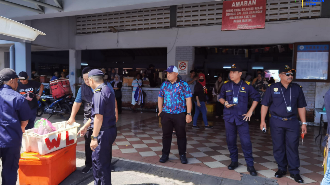 OPS KIRAI DI PASAR IKAN TAWAU
