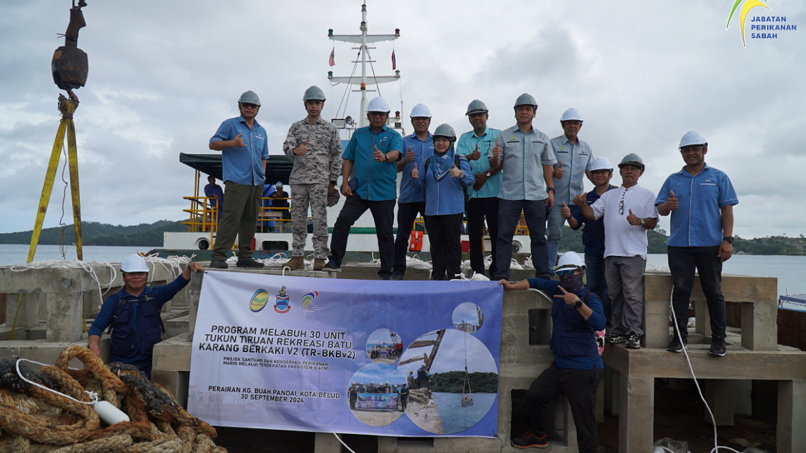 PROGRAM MELABUH TUKUN TIRUAN DI PERAIRAN KG. BUAH PANDAI, KOTA BELUD